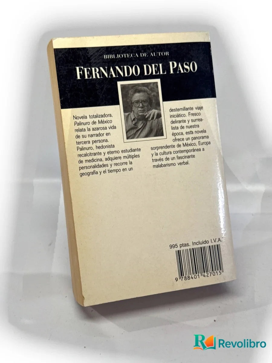 Foto 2 de Palinuro de México de Fernando del Paso, libro de segunda mano