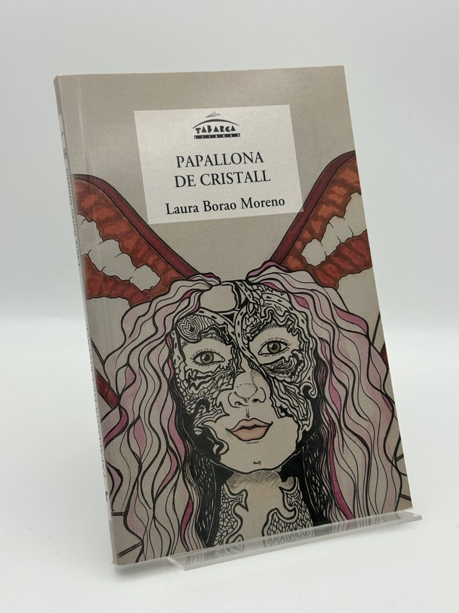 Portada de Papallona de Cristall de Laura Borao Moreno, libro de segunda mano