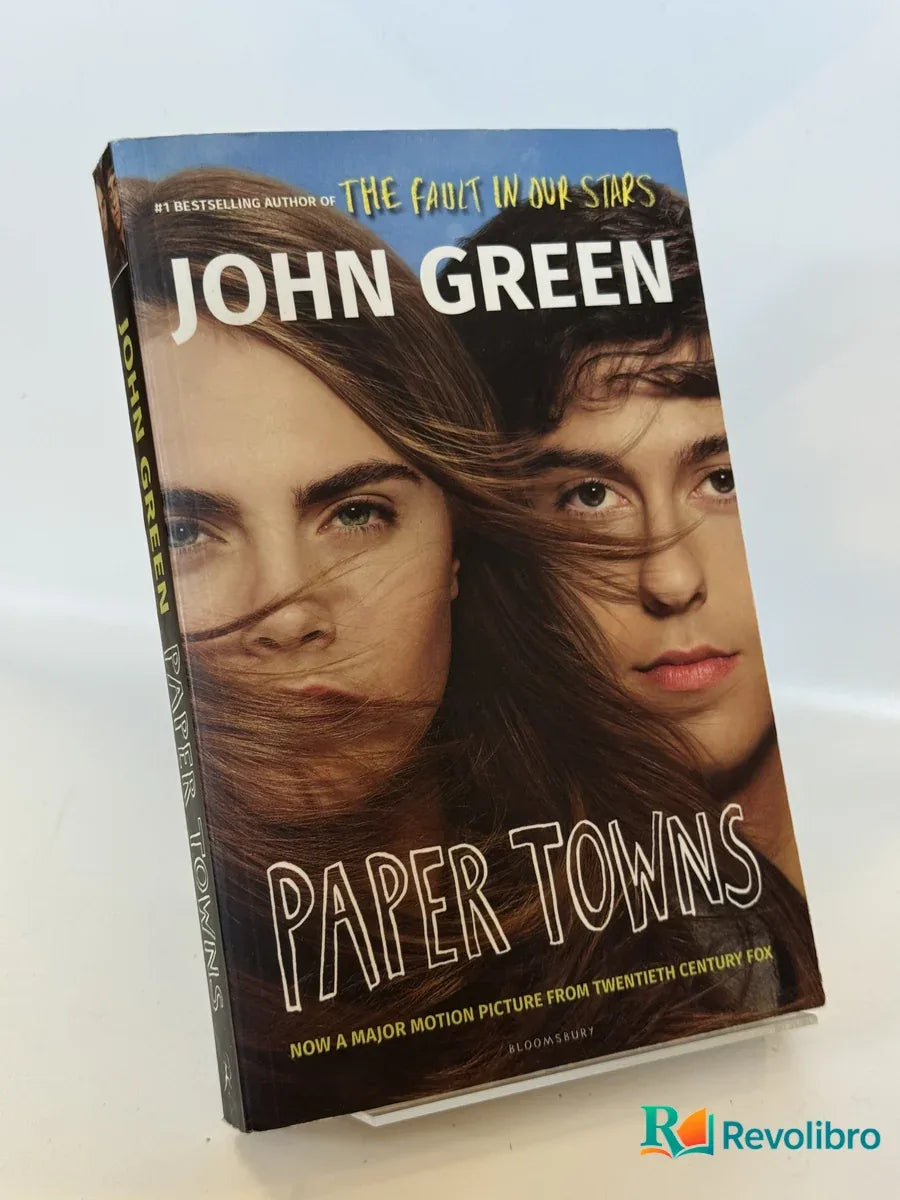 Portada de Paper Towns de John Green, libro de segunda mano