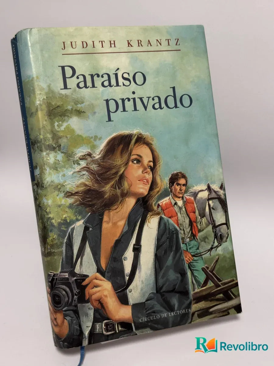 Portada de Paraíso privado de Judith Krantz, libro de segunda mano