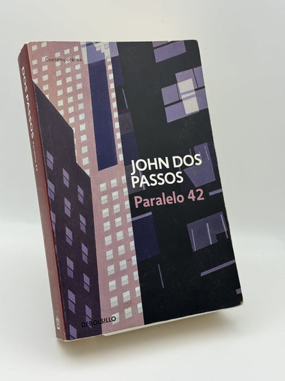 Portada de Paralelo 42 de John Dos Passos, libro de segunda mano