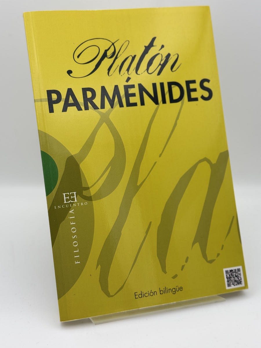 Portada de Parmenides de Πλάτων, libro de segunda mano