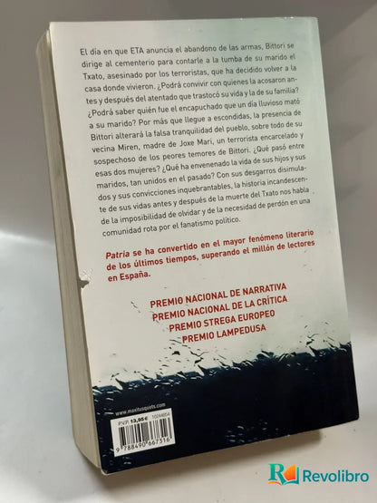 Foto 2 de Patria de Fernando Aramburu, libro de segunda mano