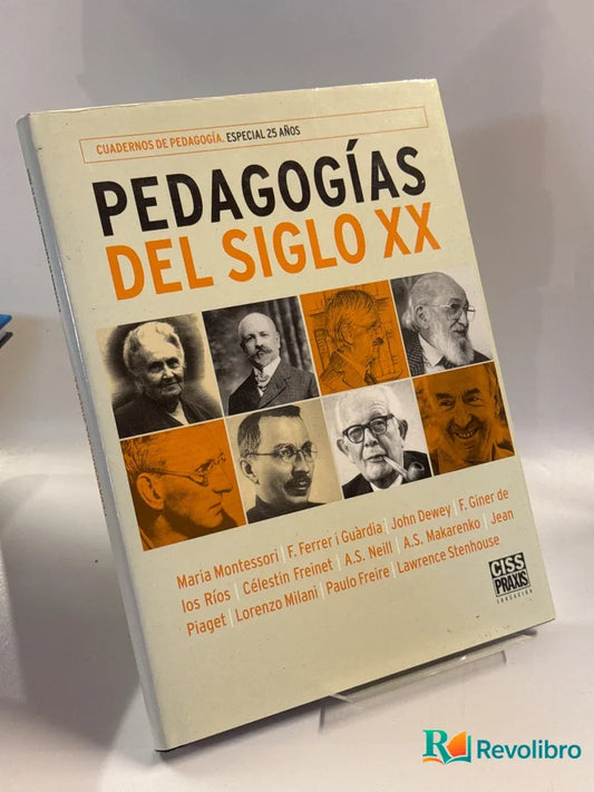 Portada de Pedagogías del siglo XX de Francisco Beltrán Llavador, libro de segunda mano
