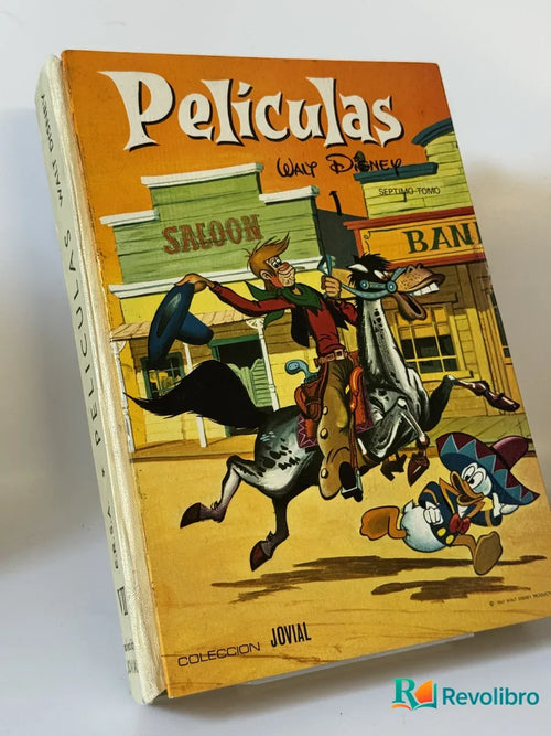 Portada de Películas VII de Walt Disney, libro de segunda mano