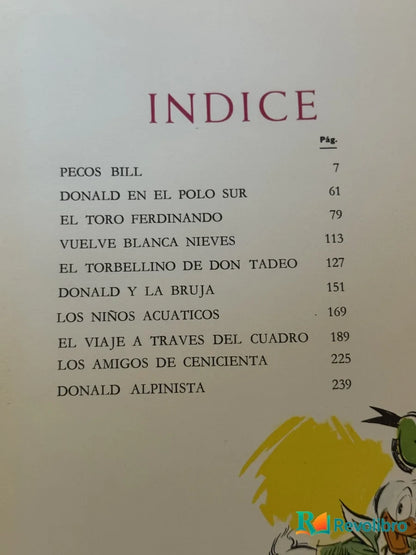 Foto 4 de Películas VII de Walt Disney, libro de segunda mano