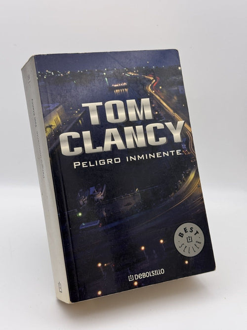 Portada de Peligro inminente de Tom Clancy, libro de segunda mano