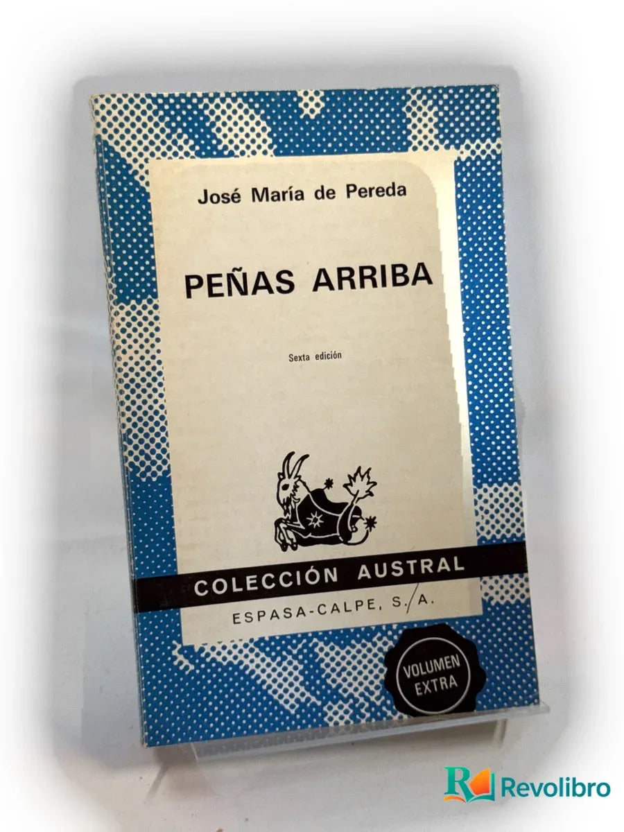 Portada de Peñas arriba de José María de Pereda, libro de segunda mano