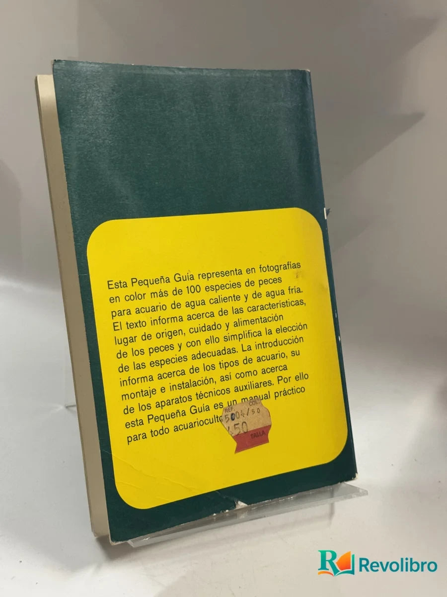 Foto 2 de Pequeña Guía de los Peces de Acuario de Siegfried Schmilz, libro de segunda mano