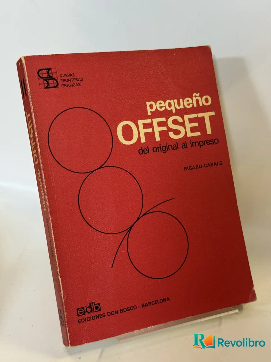 Portada de pequeño OFFSET de Ricard Casals, libro de segunda mano