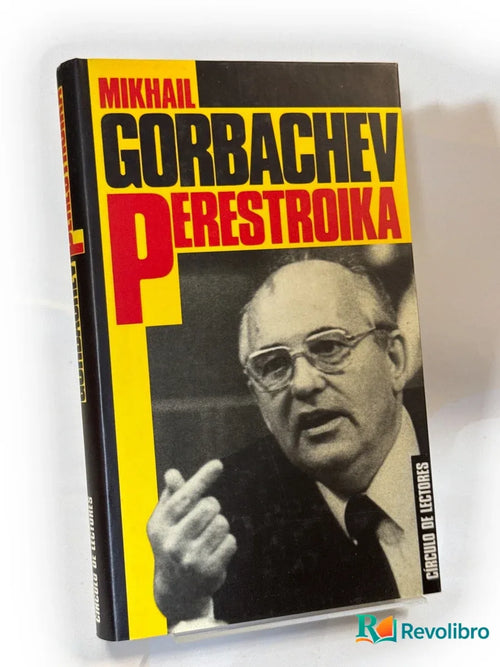 Portada de Perestroika de Mikhail Gorbachev, libro de segunda mano