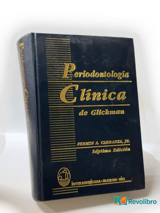 Portada de Periodontología clínica de glickman de Fermín A. Carranza, libro de segunda mano
