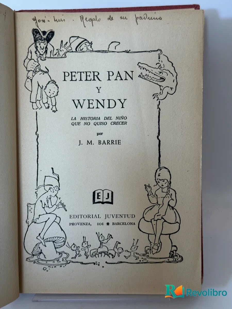 Foto 3 de Peter Pan y Wendy de J. M. Barrie, libro de segunda mano