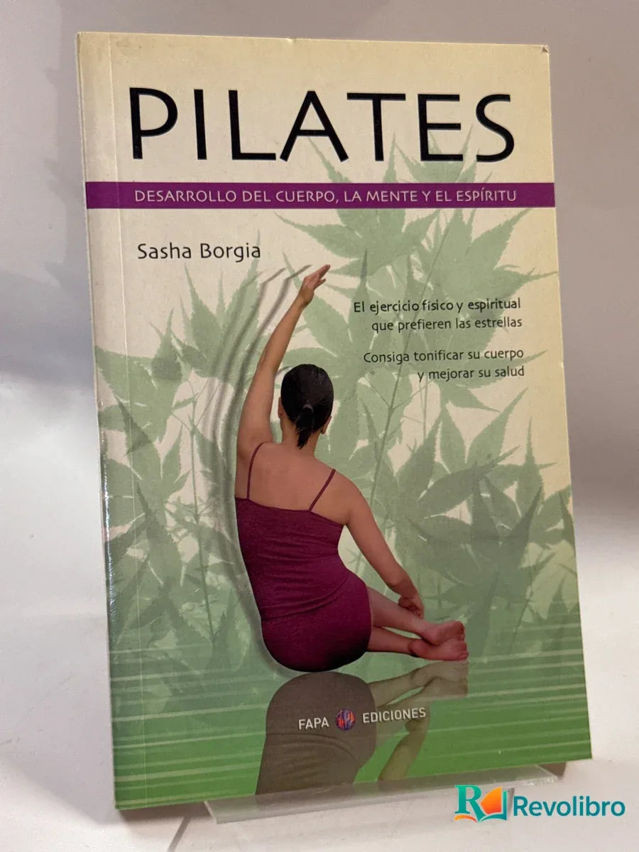 Portada de Pilates de Sasha Borgia, libro de segunda mano