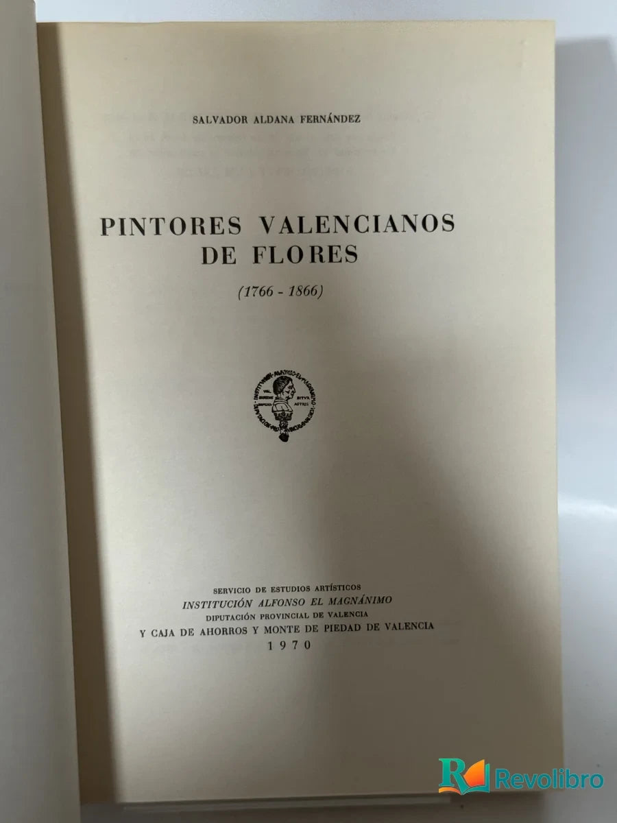 Foto 2 de Pintores Valencianos de Flores de Salvador Aldana Fernández, libro de segunda mano