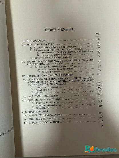 Foto 3 de Pintores Valencianos de Flores de Salvador Aldana Fernández, libro de segunda mano