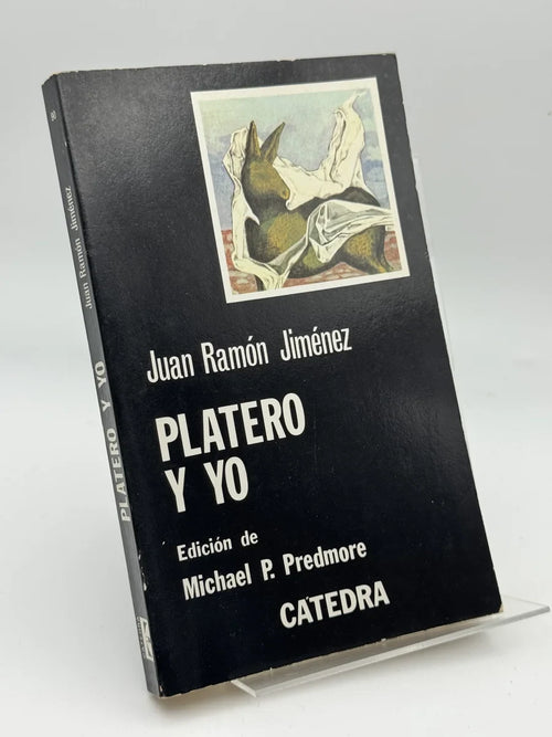 Portada de Platero y yo de Juan Ramón Jiménez, libro de segunda mano