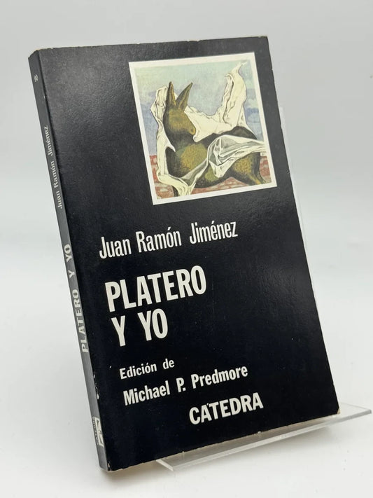 Portada de Platero y yo de Juan Ramón Jiménez, libro de segunda mano