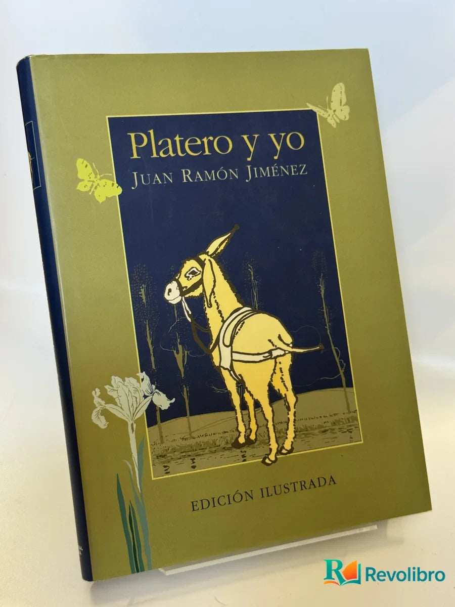 Portada de Platero y yo de Juan Ramón Jiménez, libro de segunda mano