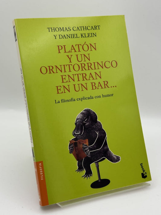 Platón y un ornitorrinco entran en un bar - Thomas Cathcart - Portada