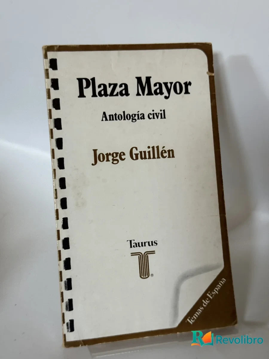 Portada de Plaza Mayor de Jorge Guillén, libro de segunda mano