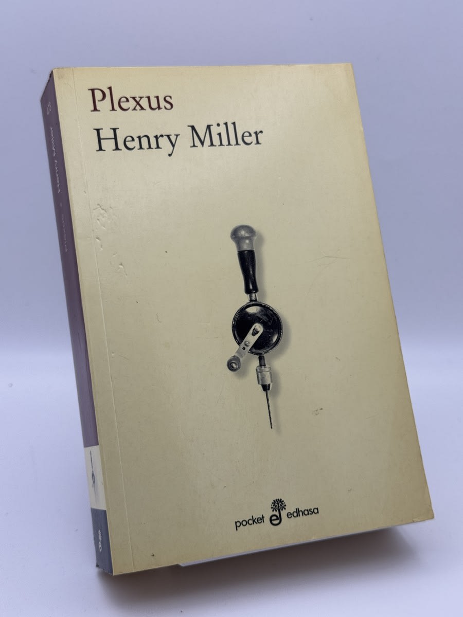 Portada de Plexus de Henry Miller, libro de segunda mano
