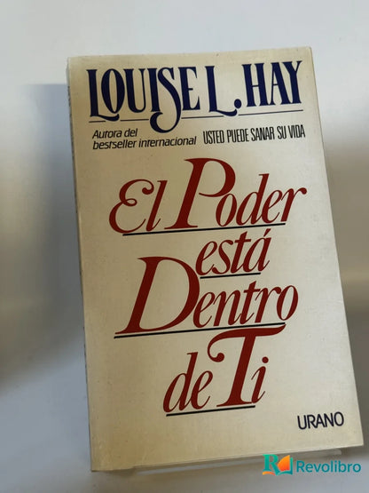 Portada de Poder Esta Dentro de Ti de Louise L. Hay, libro de segunda mano