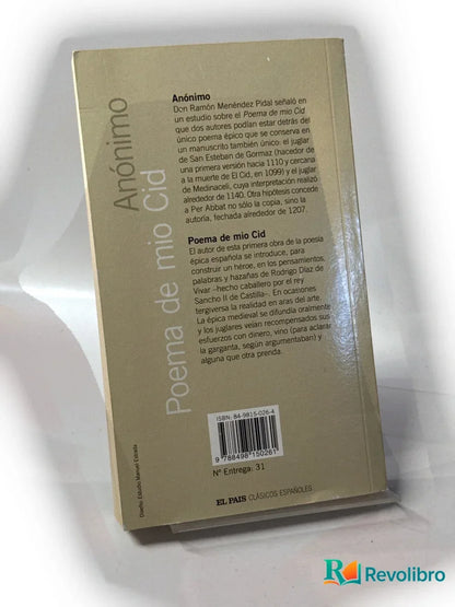 Foto 2 de Poema de mio Cid de Anónimo, libro de segunda mano