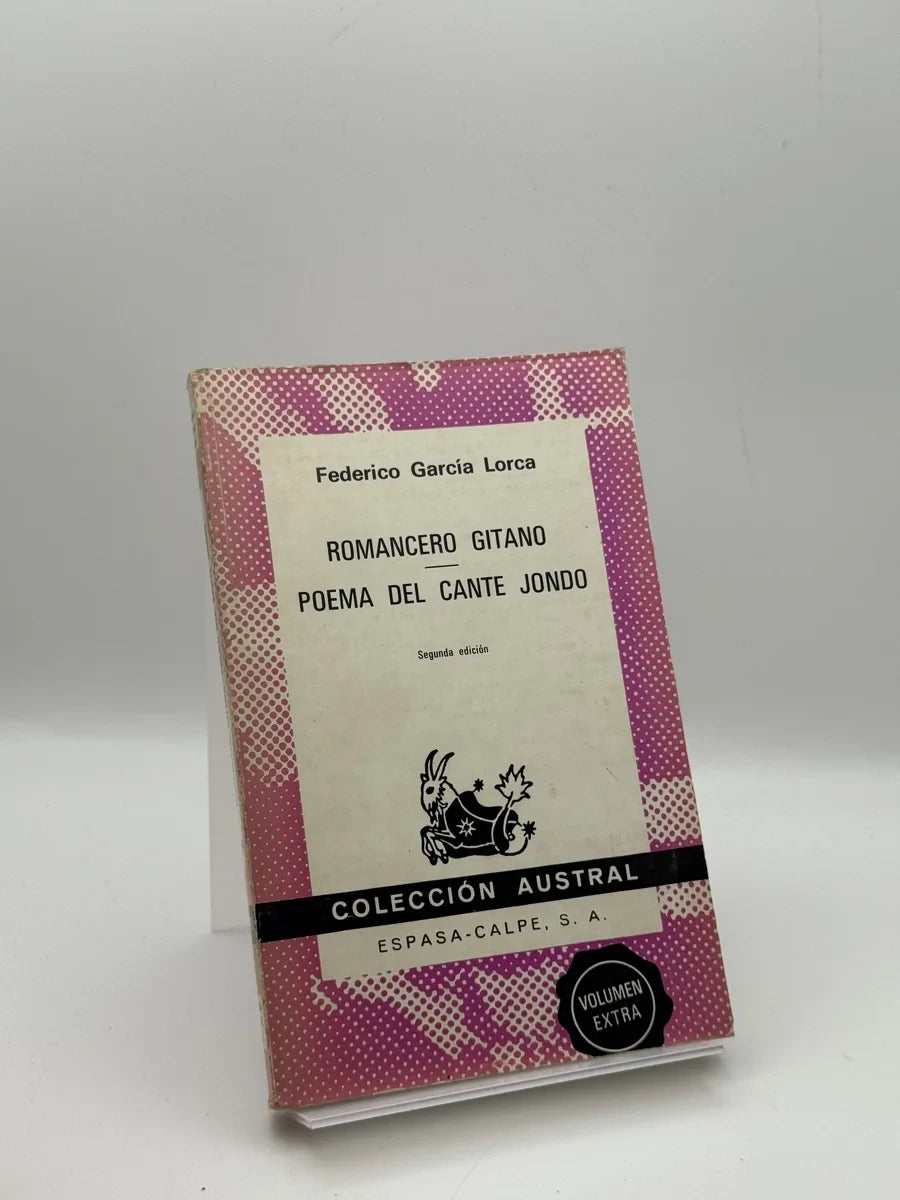 Poema Del Cante Jondo Romancero Gitano de Federico García Lorca | Libro segunda mano - Portada