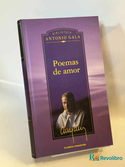 Portada de Poemas de amor de Antonio Gala, libro de segunda mano