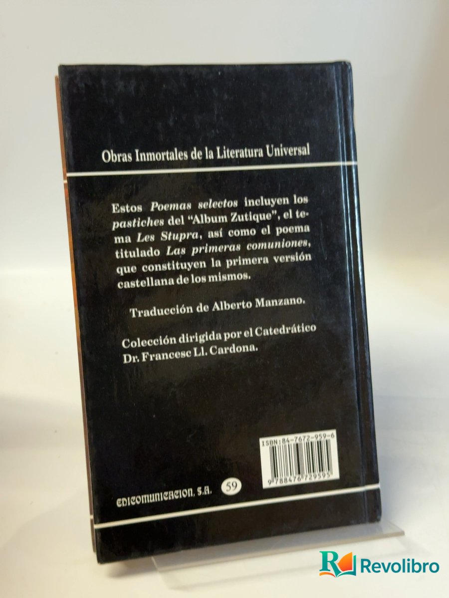 Foto 2 de Poemas selectos de Arthur Rimbaud, libro de segunda mano