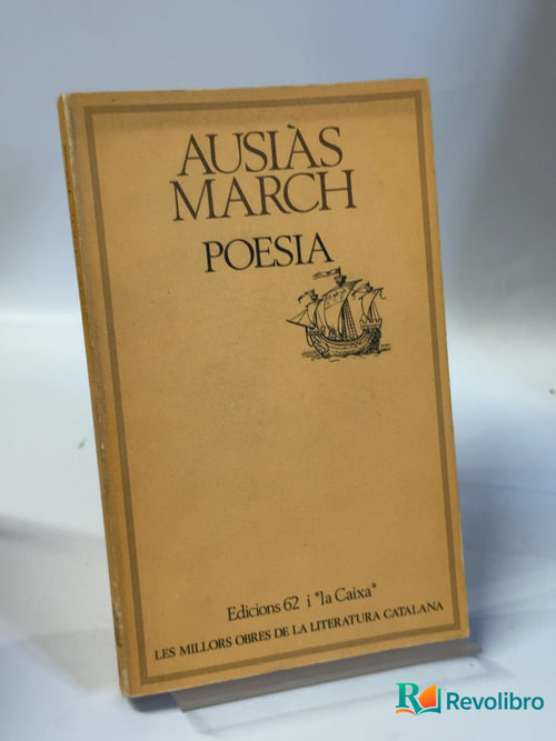 Portada de Poesia de Ausiàs March, libro de segunda mano