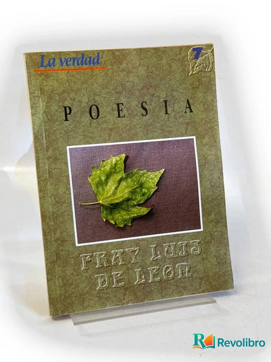Portada de Poesia de Fray Luis de León, libro de segunda mano