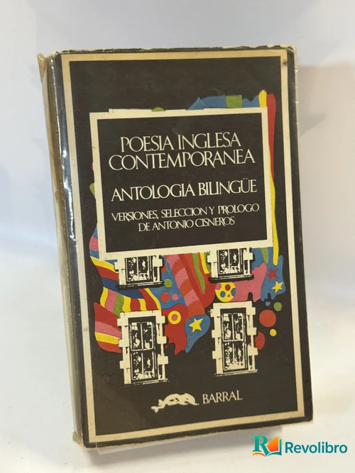 Portada de Poesía Inglesa Contemporánea de Antonio Cisneros, libro de segunda mano