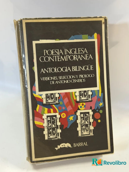 Portada de Poesía Inglesa Contemporánea de Antonio Cisneros, libro de segunda mano