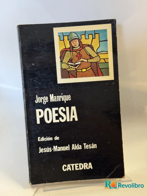 Portada de Poesia de Jorge Manrique, libro de segunda mano
