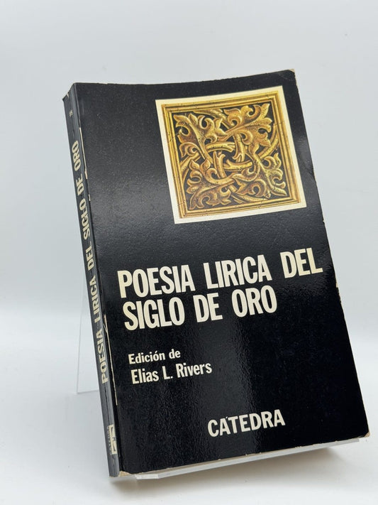 Poesía lírica del Siglo de Oro - Portada