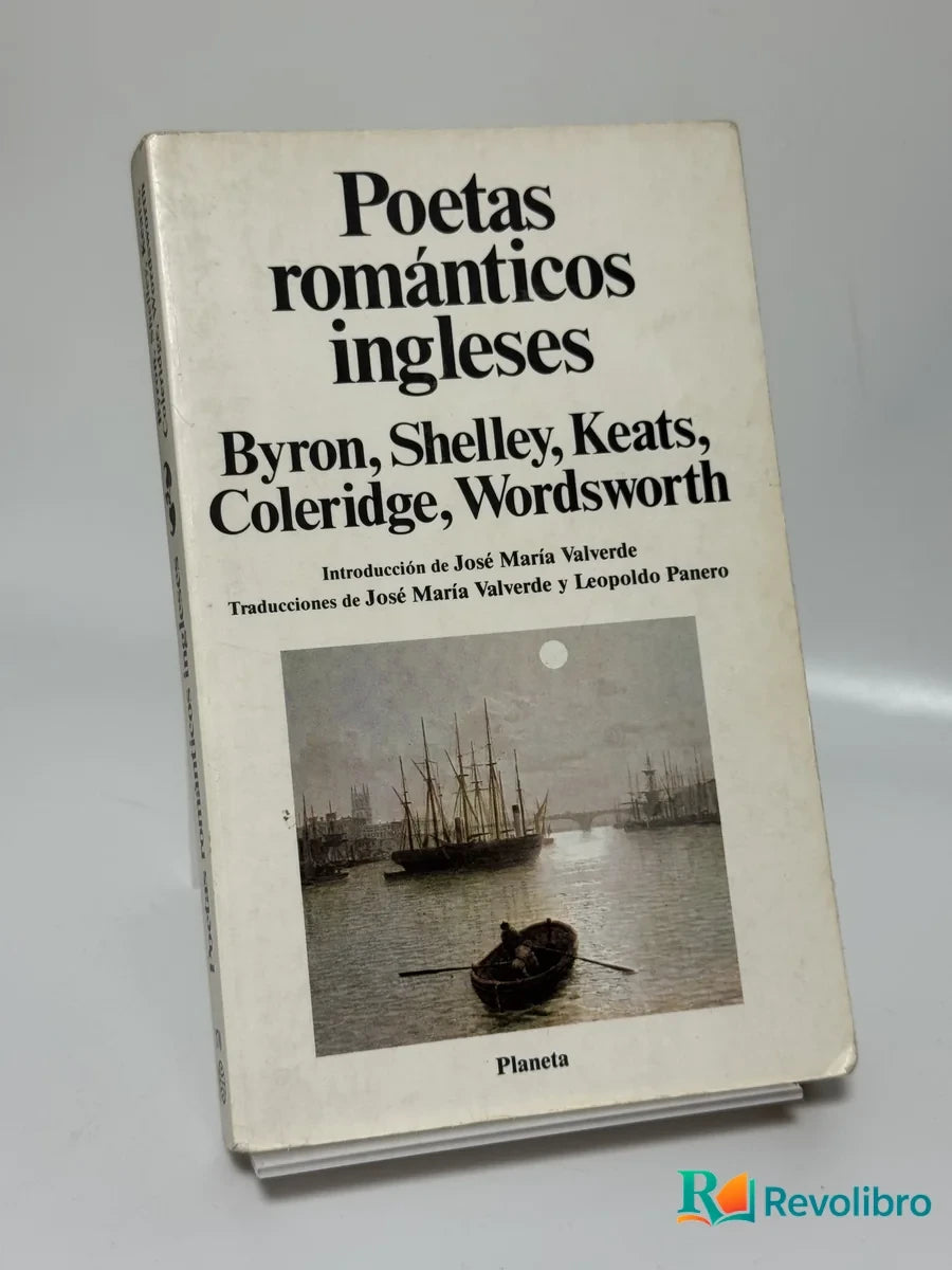 Portada de Poetas románticos ingleses de Byron, libro de segunda mano