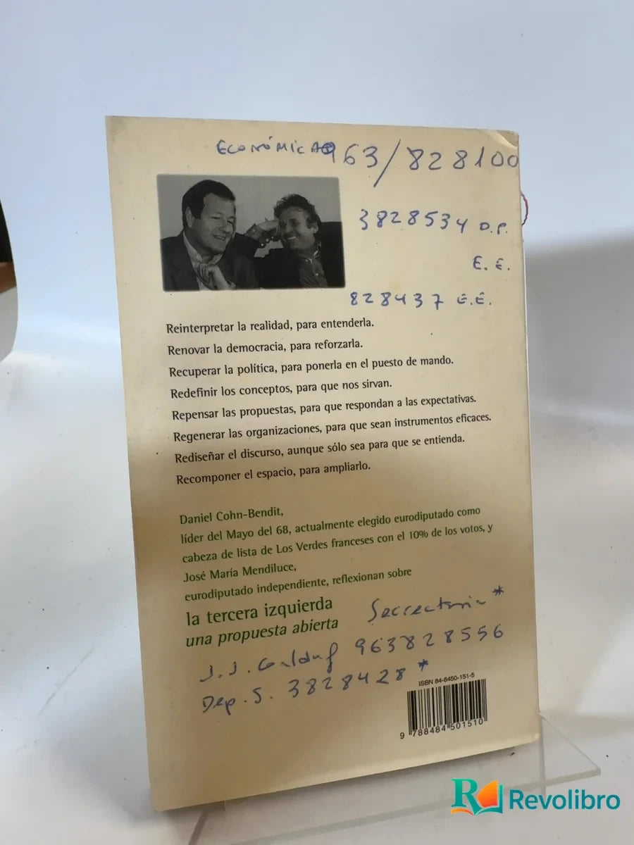 Foto 2 de Por la tercera izquierda de Daniel Cohn-Bendit, libro de segunda mano