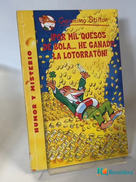 ¡Por mil quesos de bola... he ganado la lotorratón!, libro de segunda mano