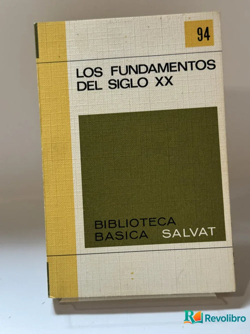 Portada de Los fundamentos del siglo XX, libro de segunda mano