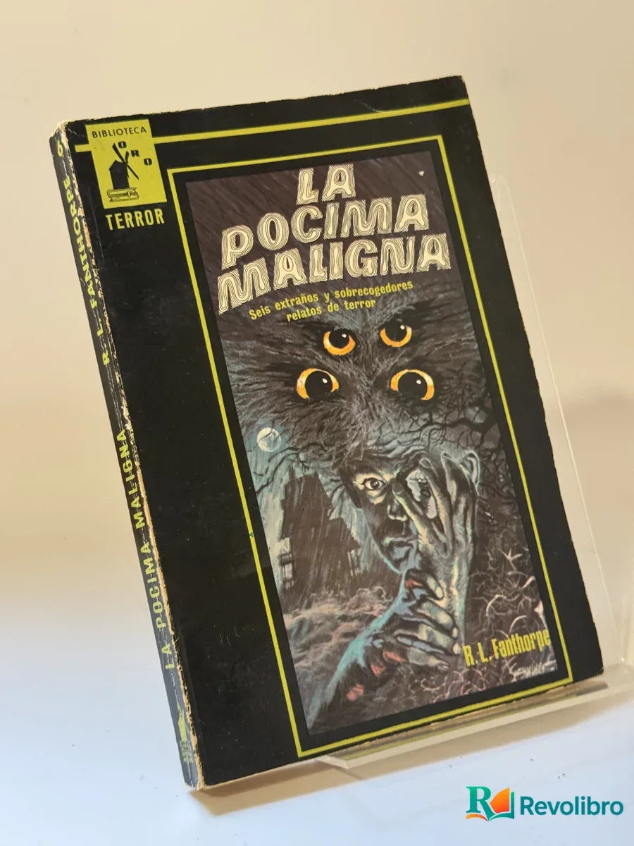 Portada de La Pocima Maligna de R. L. Fanthorne, libro de segunda mano