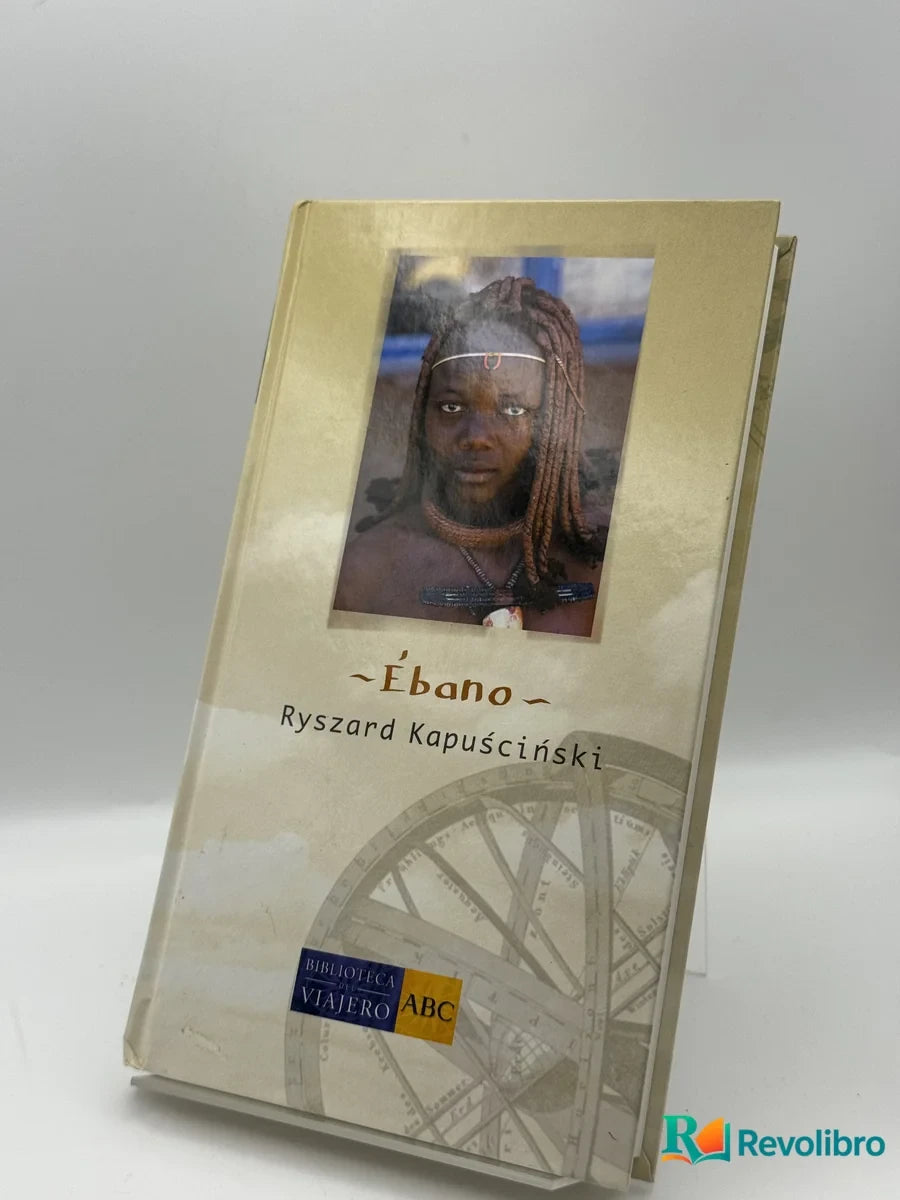 Portada de Ébano de Ryszard Kapuściński, libro de segunda mano