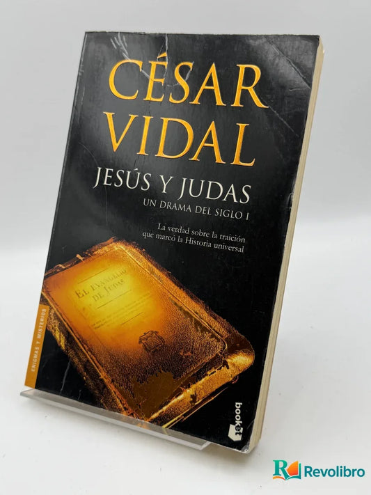 Portada de Jesús y Judas de César Vidal, libro de segunda mano