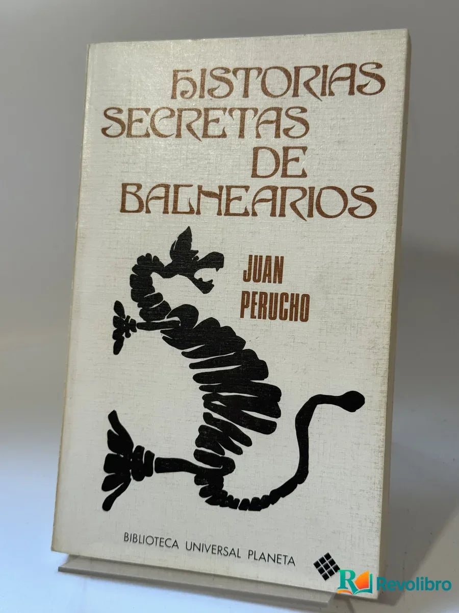 Portada de Historias Secretas de Balnearios de Juan Perucho, libro de segunda mano