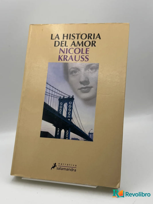 Portada de La historia del amor de Nicole Krauss, libro de segunda mano