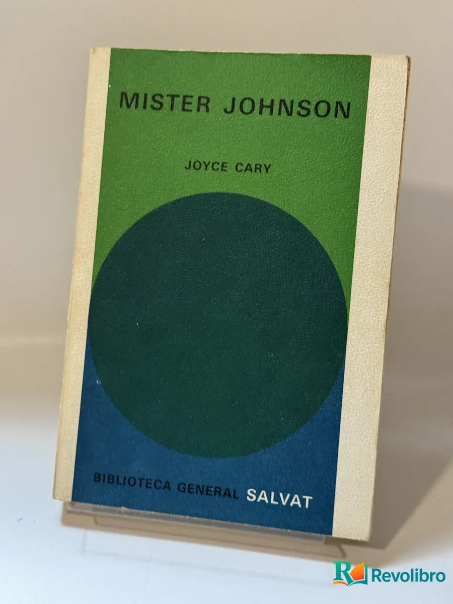 Portada de Mister Johnson de Joyce Cary, libro de segunda mano