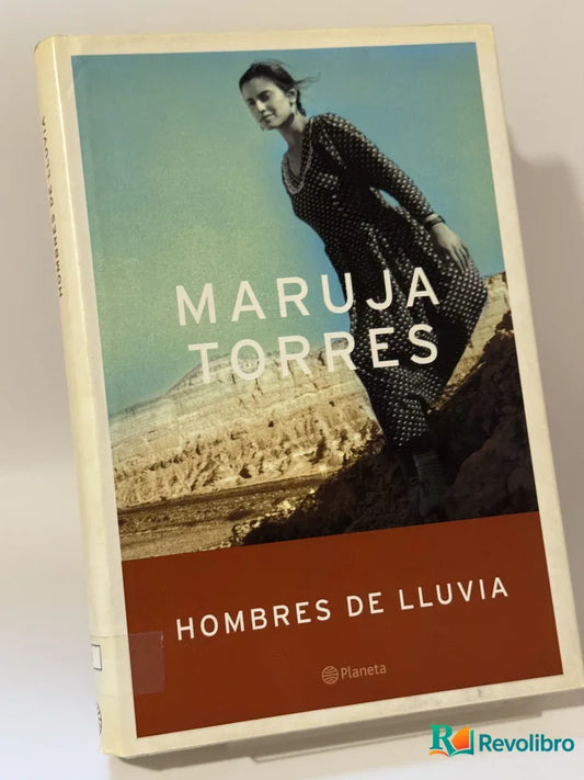 Portada de Hombres de lluvia de Maruja Torres, libro de segunda mano