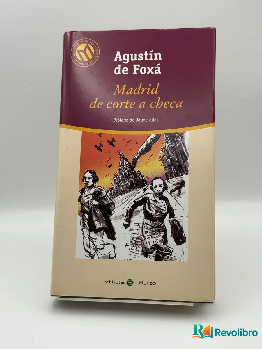 Portada de Madrid de corte a checa de Agustín de Foxá, libro de segunda mano