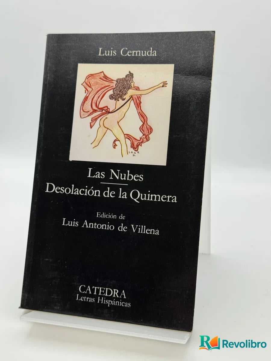 Portada de Las Nubes Desolación de la Quimera de Luis Cernuda, libro de segunda mano